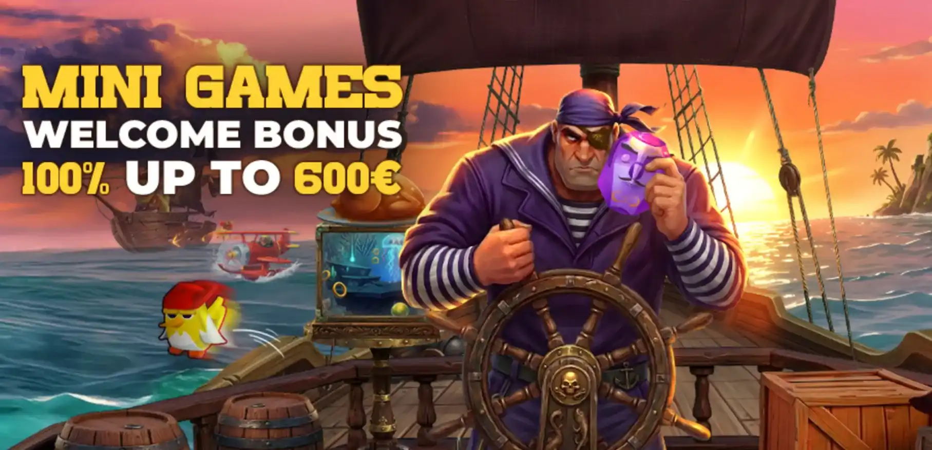 DonBet 100% mini games welcome bonus up to £600