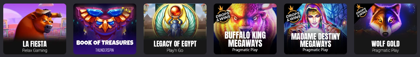 Donbet casino slot games library overview